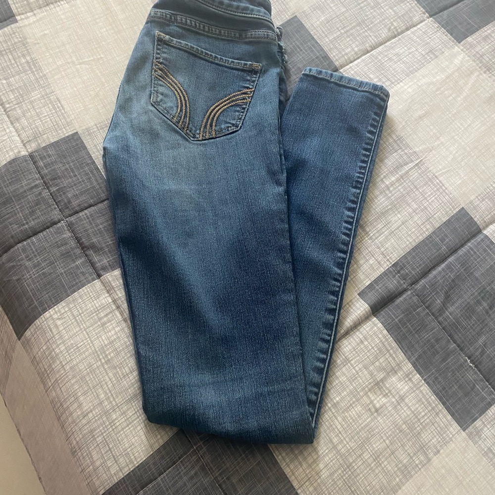 Hollister Blue Skinny Jeans Classic Denim